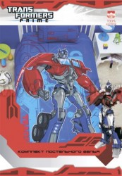 Детское постельное белье из хлопка Transformers на синем. Детское постельное белье из хлопка Transformers на синем.